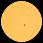 Sunspots AR3190 and AR3192 have 'beta-gamma' magnetic fields that harbor energy for M-class solar flares. [Photo courtesy of NASA SDO/HMI]