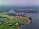 A historic photo of the grounds of the former US Navy radio transmitting facility in Annapolis, Maryland. The US Naval Academy Amateur Radio Club, W3ADO, will activate the NSS call sign during the Crossband Test in May 9, 2026. [source https://www.navy-radio.com/]