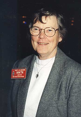 Mary Lou Brown, NM7N